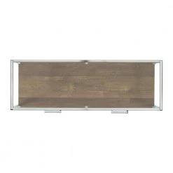 Hampton Rectangle 47 in. Glass Storage Sofa Table in Walnut by Picket House Furnishings -Picket House Furnishings Sales Store light walnut picket house furnishings end side tables ctmx100ste a0 1000