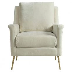 Lincoln Arm Chair in Linen by Picket House Furnishings -Picket House Furnishings Sales Store linen picket house furnishings accent chairs ucb1745100e c3 1000