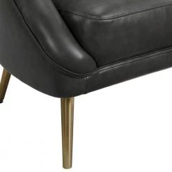 Magnetite Taya Chair with Gold Legs by Picket House Furnishings -Picket House Furnishings Sales Store magnetite picket house furnishings accent chairs uti120100gce fa 1000