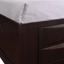 Madison Mahogany Queen Storage Bed by Picket House Furnishings -Picket House Furnishings Sales Store mahogany picket house furnishings panel beds em300qb fa 1000