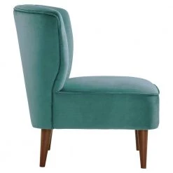 Corbin Tufted Armless Accent Chair in Blue by Picket House Furnishings -Picket House Furnishings Sales Store marine blue picket house furnishings accent chairs uhf291101wle 4f 1000