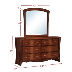 Jansen 6-Piece Medium Espresso King Panel Bedroom Set by Picket House Furnishings -Picket House Furnishings Sales Store medium espresso picket house furnishings bedroom sets jn100kb6pc 76 1000