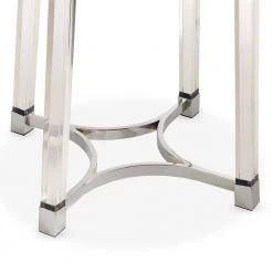 Sophia Clear Modern End Table by Picket House Furnishings -Picket House Furnishings Sales Store metal picket house furnishings end side tables clc100ete 44 1000