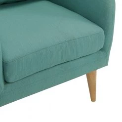 Zoe Accent Arm Chair with Wooden Legs in Green by Picket House Furnishings -Picket House Furnishings Sales Store natural picket house furnishings accent chairs ujs680101wle 76 1000