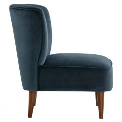 Corbin Tufted Armless Accent Chair in Navy by Picket House Furnishings -Picket House Furnishings Sales Store navy picket house furnishings accent chairs uhf286101wle 4f 1000