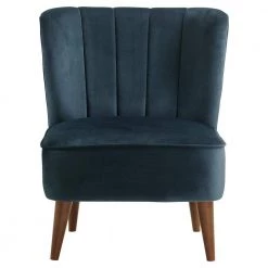Corbin Tufted Armless Accent Chair in Navy by Picket House Furnishings -Picket House Furnishings Sales Store navy picket house furnishings accent chairs uhf286101wle c3 1000
