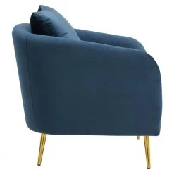 Zuri Navy Accent Chair with Gold Legs by Picket House Furnishings 14 Zuri Navy Accent Chair with Gold Legs by Picket House Furnishings -Picket House Furnishings Sales Store navy picket house furnishings accent chairs ujs286101mle 4f 1000
