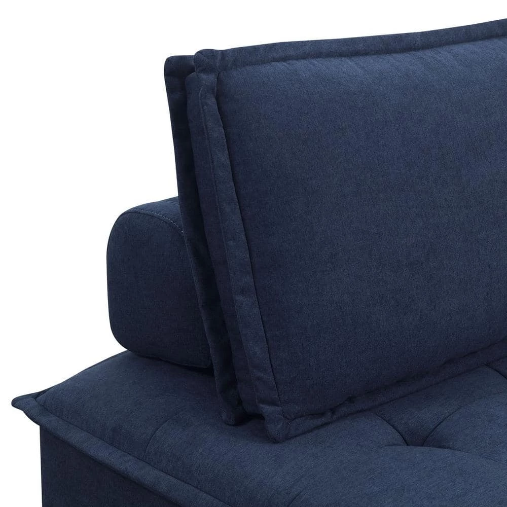 Cube Blue Modular Seating by Picket House Furnishings 3 Cube Blue Modular Seating by Picket House Furnishings - Image 3