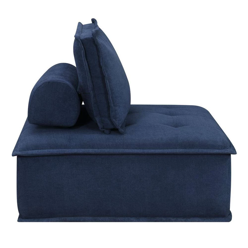 Cube Blue Modular Seating by Picket House Furnishings 2 Cube Blue Modular Seating by Picket House Furnishings - Image 2