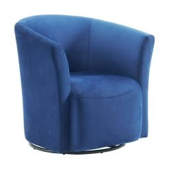 Navy Cason Swivel Chair by Picket House Furnishings -Picket House Furnishings Sales Store navy picket house furnishings accent chairs urt286100swe 40 1000