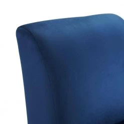 Elizabeth Navy Armless Slipper Chair by Picket House Furnishings -Picket House Furnishings Sales Store navy picket house furnishings accent chairs usc286100e 1f 1000