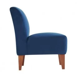 Elizabeth Navy Armless Slipper Chair by Picket House Furnishings -Picket House Furnishings Sales Store navy picket house furnishings accent chairs usc286100e 4f 1000