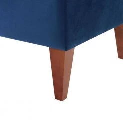 Elizabeth Navy Armless Slipper Chair by Picket House Furnishings -Picket House Furnishings Sales Store navy picket house furnishings accent chairs usc286100e fa 1000