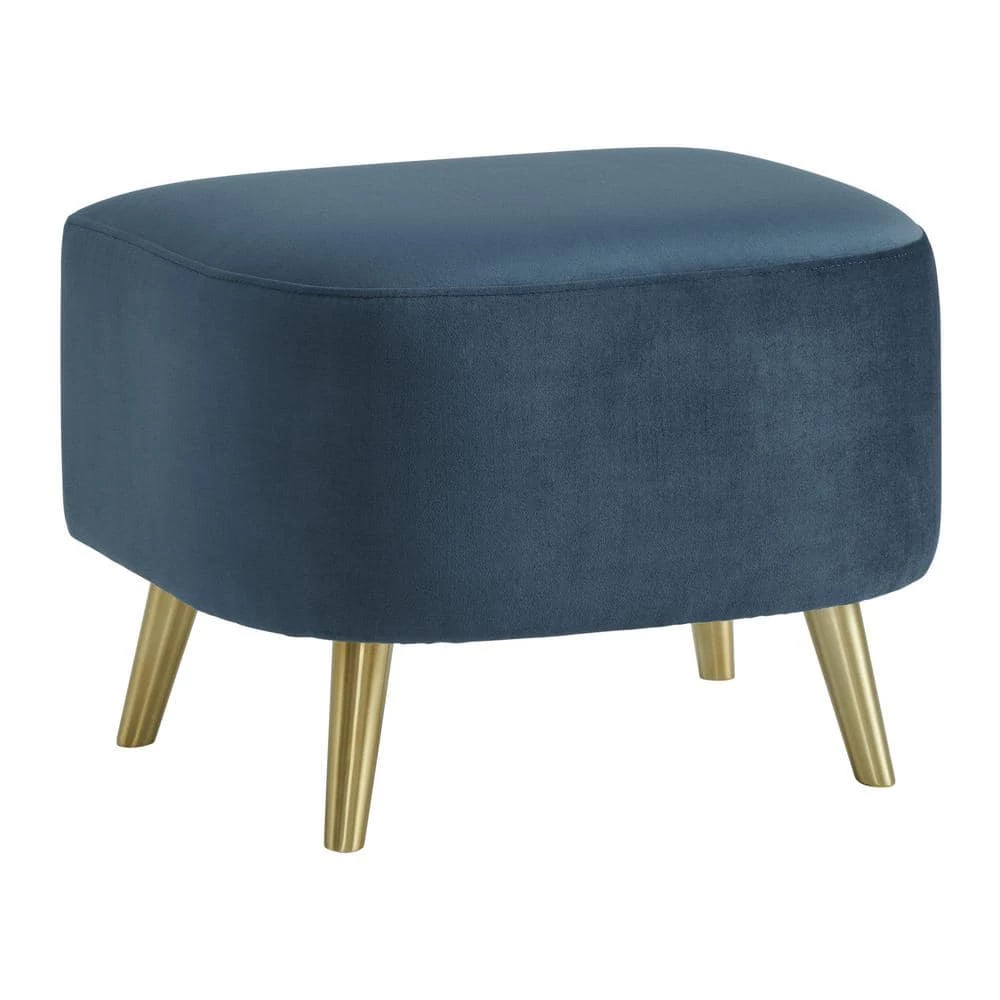 Taryn Navy Ottoman by Picket House Furnishings 3 Taryn Navy Ottoman by Picket House Furnishings - Image 3