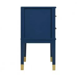 Brody 28 in. H x 24 in. W x 16 in. D Side Table in Navy by Picket House Furnishings -Picket House Furnishings Sales Store navy picket house furnishings nightstands ctbn450ns 4f 1000