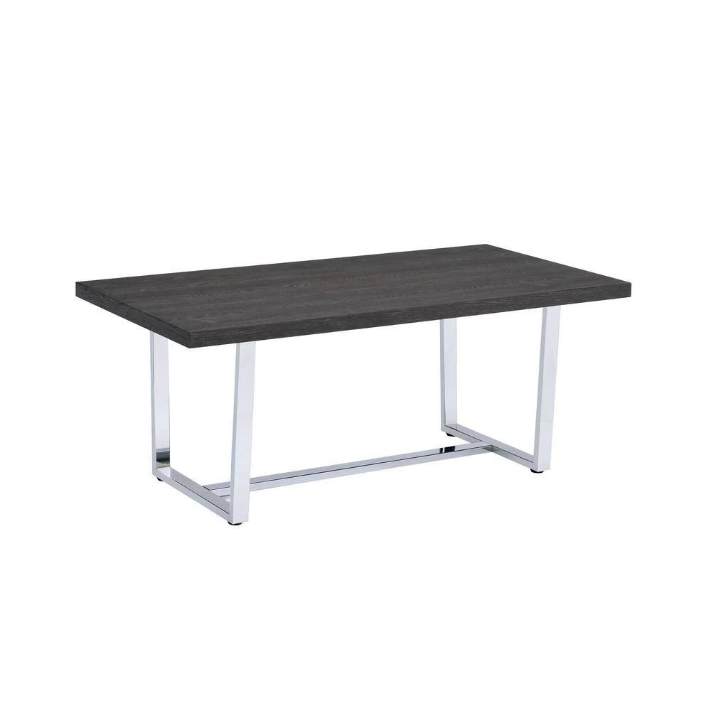 Nadine 3PC Occasional Table Set in Chrome by Picket House Furnishings 2 Nadine 3PC Occasional Table Set in Chrome by Picket House Furnishings - Image 2