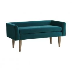 Bella Green Upholstered Bench by Picket House Furnishings