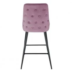 Ziva 27 in. Blush High Back Metal Bar Stool (Set of 2) by Picket House Furnishings -Picket House Furnishings Sales Store pink picket house furnishings bar stools r 2070 1903 bse 44 1000