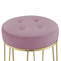 Vera 29 in. Blush Backless Metal Bar Stool (Set of 2) by Picket House Furnishings -Picket House Furnishings Sales Store pink picket house furnishings bar stools r 2190 1903 bse 4f 1000