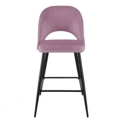 Loran 28.5 in. Blush High Back Metal Bar Stool (Set of 2) by Picket House Furnishings -Picket House Furnishings Sales Store pink picket house furnishings bar stools r 3110 1903 bse 4f 1000