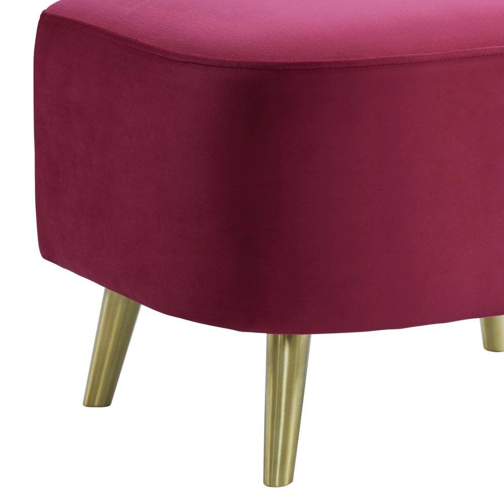 Cranberry Taryn Ottoman by Picket House Furnishings 5 Cranberry Taryn Ottoman by Picket House Furnishings - Image 5