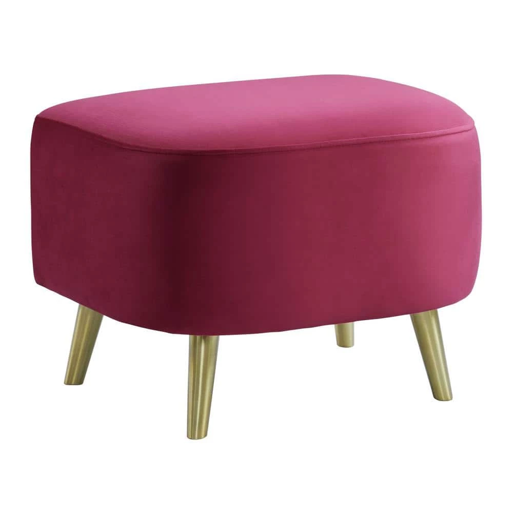 Cranberry Taryn Ottoman by Picket House Furnishings 1 Cranberry Taryn Ottoman by Picket House Furnishings