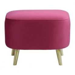 Cranberry Taryn Ottoman by Picket House Furnishings 9 Cranberry Taryn Ottoman by Picket House Furnishings -Picket House Furnishings Sales Store red picket house furnishings accent chairs uti287000e c3 1000