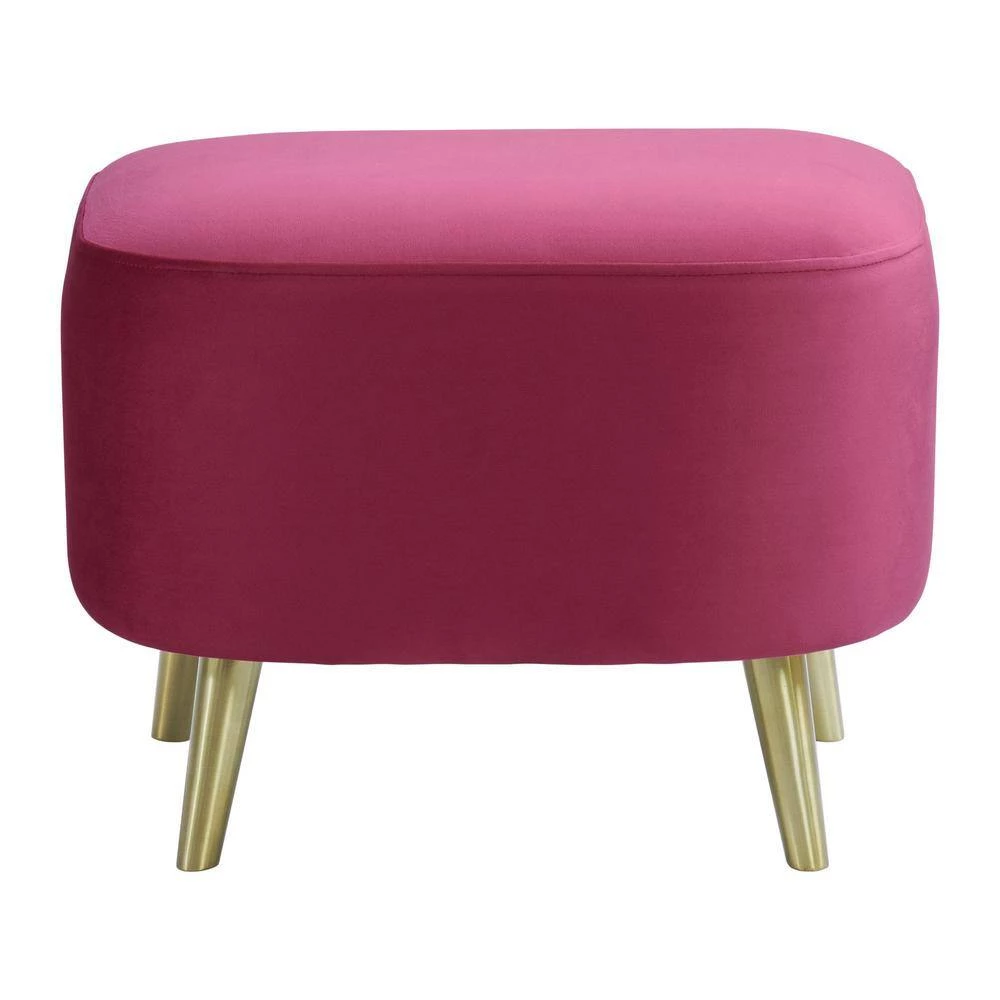 Cranberry Taryn Ottoman by Picket House Furnishings 4 Cranberry Taryn Ottoman by Picket House Furnishings - Image 4