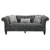 Twine 2-Piece Slate Gray Living Room Sofa and Loveseat Set by Picket House Furnishings