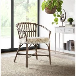 In Smoke Brown Maddie Arm Chair by Picket House Furnishings -Picket House Furnishings Sales Store smoke brown picket house furnishings accent chairs a 12060 4403 sc 31 1000