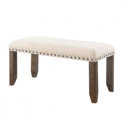 Dex Smokey Walnut Bench by Picket House Furnishings -Picket House Furnishings Sales Store smokey walnut picket house furnishings bedroom benches djx100bn c3 1000