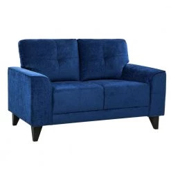 Picket House Furnishings Sales Store 12 Asher 55 in. Snorkel Polyester 2-Seater Loveseat by Picket House Furnishings