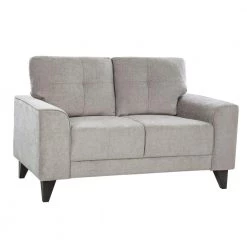 Asher 55 in. Storm Polyester 2-Seater Loveseat by Picket House Furnishings