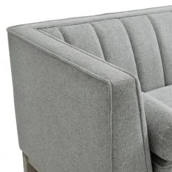Hayworth 61 in. Charcoal Polyester 2-Seater Loveseat by Picket House Furnishings -Picket House Furnishings Sales Store storm picket house furnishings loveseats u 2040 3981 200 4f 1000
