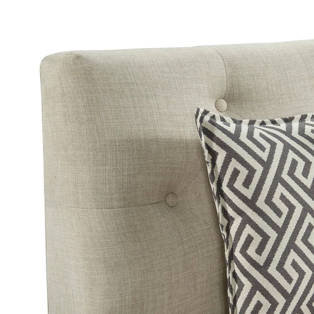 Mara Taupe Loveseat with 5-Pillows by Picket House Furnishings 2 Mara Taupe Loveseat with 5-Pillows by Picket House Furnishings - Image 2