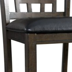 Sam Distressed Side Chair Set by Picket House Furnishings -Picket House Furnishings Sales Store walnut black picket house furnishings dining chairs dmx600sc fa 1000