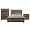 Harrison 3-Piece Walnut King Panel Bedroom Set by Picket House Furnishings
