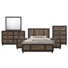 Harrison 6-Piece Walnut Queen Panel Bedroom Set by Picket House Furnishings
