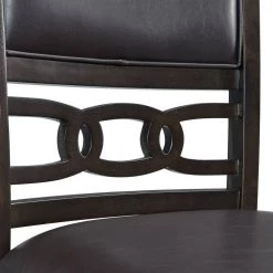 Taylor Standard Height Faux Leather Side Chair Set in Walnut by Picket House Furnishings 17 Taylor Standard Height Faux Leather Side Chair Set in Walnut by Picket House Furnishings -Picket House Furnishings Sales Store walnut picket house furnishings dining chairs dah505spc 1f 1000