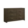 Walnut Hendrix 6-Drawer Dresser by Picket House Furnishings