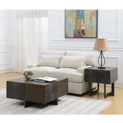 Elliot Cherry Square End Table by Picket House Furnishings -Picket House Furnishings Sales Store warm cherry picket house furnishings end side tables ccb100sete 31 1000