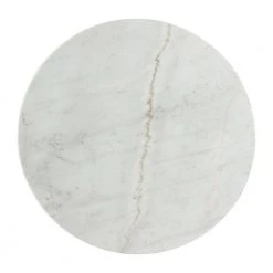 Liam Round Dining Table by Picket House Furnishings -Picket House Furnishings Sales Store white marble picket house furnishings kitchen dining tables cdlw180rdt 1f 1000