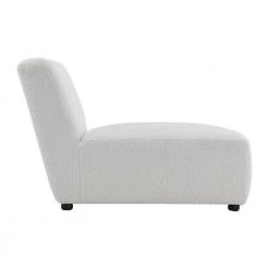 White Axelle Faux Sheep Accent Lounger by Picket House Furnishings -Picket House Furnishings Sales Store white picket house furnishings accent chairs uex3090110hte 4f 1000