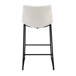 Richmond 30 in. Linen White High Back Metal Bar Stool (Set of 2) by Picket House Furnishings -Picket House Furnishings Sales Store white picket house furnishings bar stools bsh700bse 44 1000