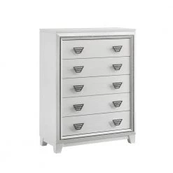 Taunder 5-Drawer Chest in White by Picket House Furnishings