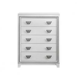 Taunder 5-Drawer Chest in White by Picket House Furnishings -Picket House Furnishings Sales Store white picket house furnishings chest of drawers b 12627 ch c3 1000