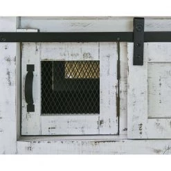 Nolan 50 in. Rectangle Coffee Table in White with Brown Top by Picket House Furnishings -Picket House Furnishings Sales Store white picket house furnishings coffee tables math021ct 44 1000