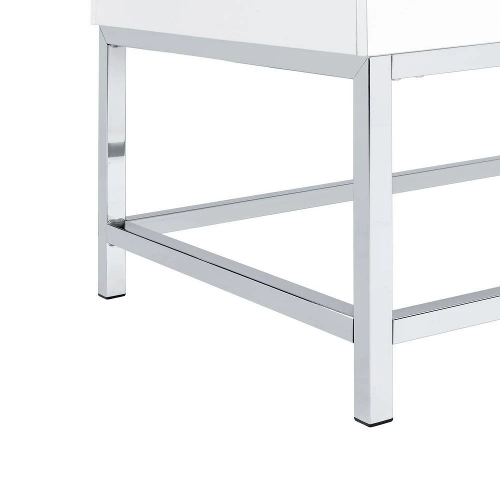 Sienna 48 in. White Rectangle Lift-Top Wood Coffee Table by Picket House Furnishings 5 Sienna 48 in. White Rectangle Lift-Top Wood Coffee Table by Picket House Furnishings - Image 5