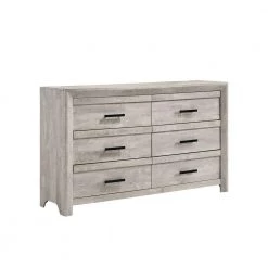 White Keely 6-Drawer Dresser by Picket House Furnishings