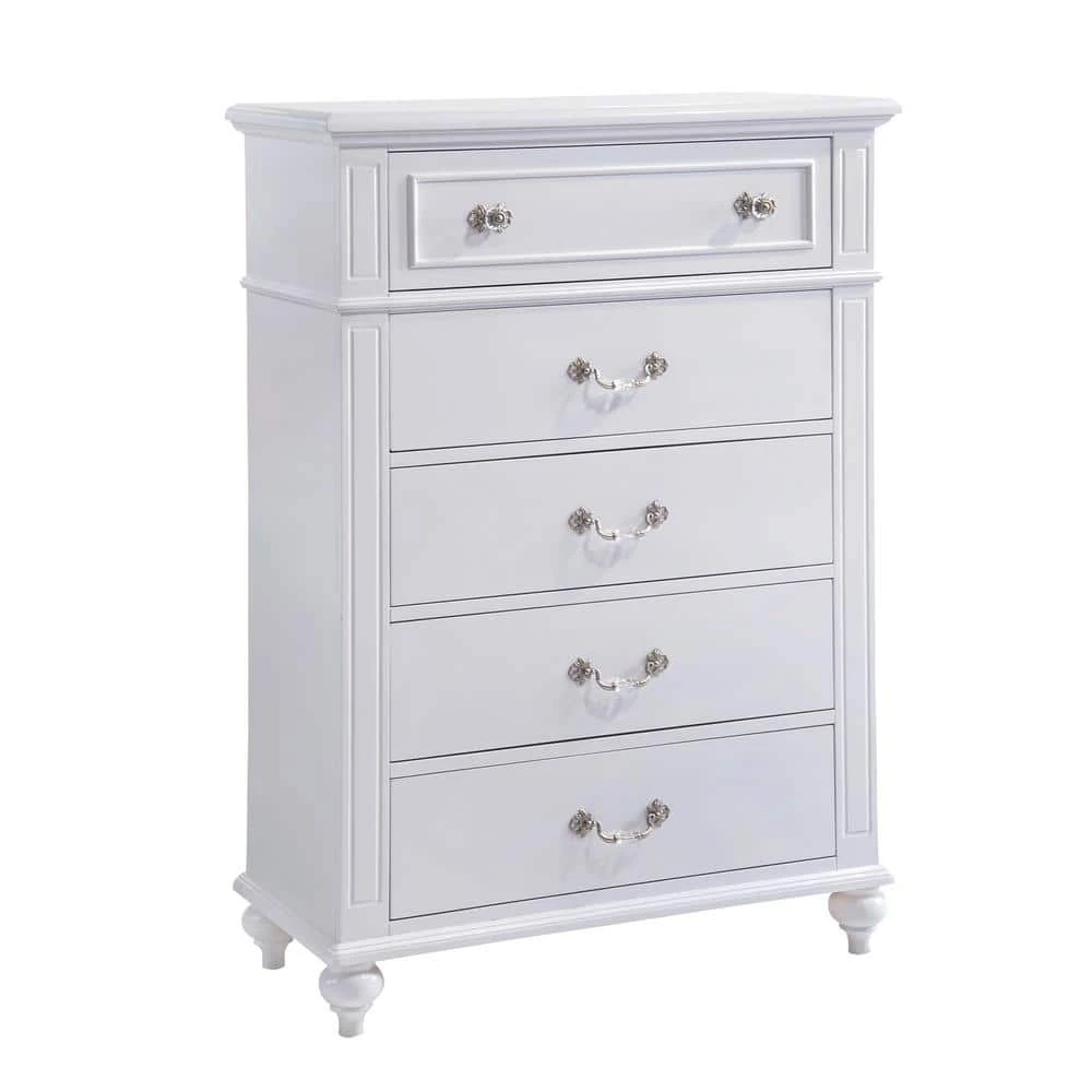 Annie 6-Piece White Full Platform Bedroom Set by Picket House Furnishings 5 Annie 6-Piece White Full Platform Bedroom Set by Picket House Furnishings - Image 5